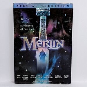 Merlin Special Edition DVD Sam Neill Hallmark‎ Fantasy Epic King Arthur Legend